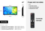 Samsung Smart TV 43" FHD F6000F 2025 - Imagem 3