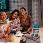 Capa compatível com impressora HP Sprocket portátil 2x3/Select 2.3x3.4/2ª edição, suporte organizador de viagem serve para papel fotográfico Zink, cabo USB e mais acessórios - preta (apenas caixa) - Imagem 6