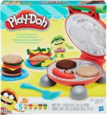 Play-Doh, Massinha de Modelar Infantil, Festa do Hambúrguer - Conjunto de Brinquedo com Acessórios e 5 Potes - A partir de 3 Anos