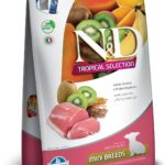 N&D Tropical para Cães Filhotes de Raças Mini e Pequenas Sabor Suíno, Cereais e Frutas Tropicais 2,5Kg