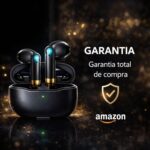 Fone de Ouvido Bluetooth Sem Fio 5.4 TWS Compatível com iOS e Android com Redução de Ruído e Microfone à Prova d'Água Esportivo para Treino Academia Corrida Trabalho e Lazer - PREMIUM® - Imagem 5