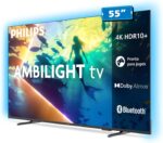 PHILIPS, Smart TV Ambilight 55" 4K, 55PUG8100/78, Comando de Voz, HDR10+/Dolby Atmos, VRR/ALLM, Bluetooth - Imagem 3