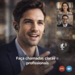 Fone de Ouvido Bluetooth Sem Fio 5.4 TWS Compatível com iOS e Android com Redução de Ruído e Microfone à Prova d'Água Esportivo para Treino Academia Corrida Trabalho e Lazer - PREMIUM® - Imagem 7