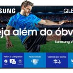 Samsung Vision AI TV 55" QLED Ultra 4K Q7F 2025, Pontos Quânticos, Processador com AI, Art Store, Alexa