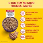 Pack Nestlé Purina Friskies Ração Úmida Para Gatos Adultos Cordeiro Ao Molho - Com 15 Sachês 85g - Imagem 3