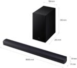 Soundbar Samsung HW-B450F, com 2.1 canais, 300W, Bluetooth, Subwoofer sem fio e Dolby Audio - Imagem 4