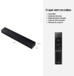 Soundbar Samsung HW-B400F, com 2.0 canais, Bluetooth, Subwoofer integrado e HDMI ARC - Imagem 8
