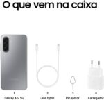 Celular Samsung Galaxy A17 5G, 128GB, 4GB, 50MP Tela 6.7" - Cinza - Imagem 9