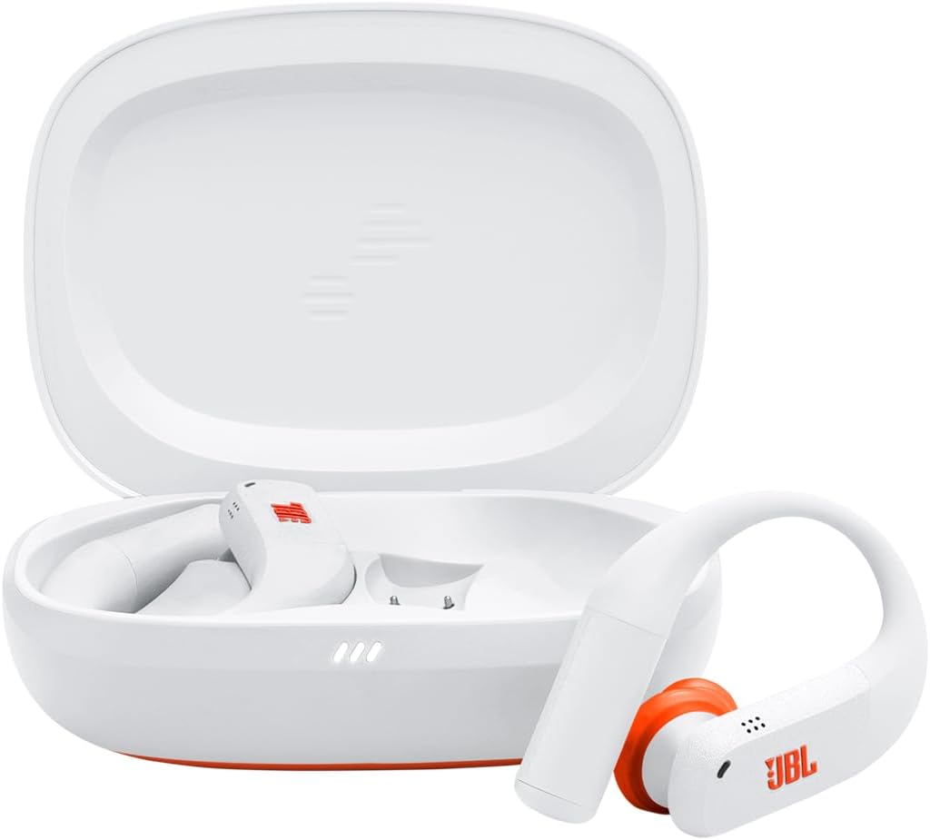 41VCuV6hyGL._AC_SL1500_.jpg JBL, Fone de Ouvido Esportivo, Endurance Peak 4, IP68, ANC - Branco - Imagem 1