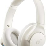 soundcore Q11i da Anker Fone De Ouvido Bluetooth 5.3, Fone Gamer, Headphone Bluetooth Over-Ear, Graves Profundos, 60H Autonomia, Hi-Res Áudio, Almofadas Removíveis, Conexão Multiponto, Branco