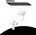 Fone de Ouvido Bluetooth 5.4 Sem Fio Intra Auricular com Microfone, Redução de Ruído, Controle Touch, Resistente à Água, Estojo Carregador USB-C, até 16h, Compatível com Todo Celular e Notebook - Imagem 8