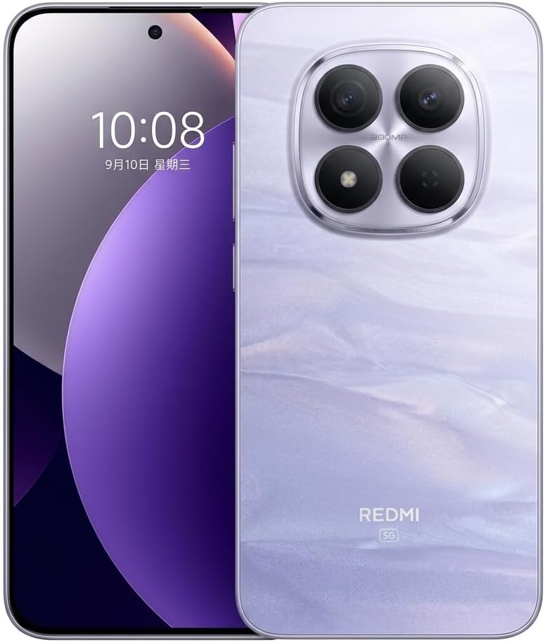 514HqX6yqL._AC_SL1024_.jpg Smartphone Xiaomi Redmi Note 15 Pro 5G 256GB - 8GB Ram Purple (roxo) C/NFC Global | SMARTPHONE - Imagem 1