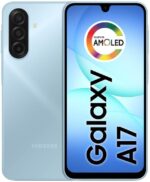 Celular Samsung Galaxy A17, 128GB, 4GB, 50MP Tela 6.7", IP54 - Azul