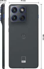 Smartphone Motorola Edge 70 5G - 512GB 24GB (12GB RAM + 12GB RAM Boost), Ultrafino, 3 cameras 50MP, Tela 1.5K extreme Amoled 120hz - Gadget Gray - Imagem 3