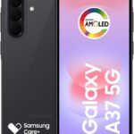 Celular Samsung Galaxy A37 5G 128GB, 6GB RAM, Câmera 50MP (Preto)