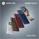 Smartphone Motorola Edge 70 PRO 5G - 256GB 24GB (12GB RAM+12GB Ram Boost), 4 câmeras de 50MP, Tela 1.5K extreme AMOLED 144Hz, Bateria 6500 mAh, IP68/IP69 - Azul Escuro | 24GB Total (12GB RAM+12GB Ram Boost), 4 câmeras de 50MP, Tela 1.5K extreme AMOLED 144Hz, Bateria 6500 mAh, IP68/IP69 - Imagem 8