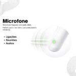 Fone de Ouvido Bluetooth 5.4 Sem Fio Intra Auricular com Microfone, Redução de Ruído, Controle Touch, Resistente à Água, Estojo Carregador USB-C, até 16h, Compatível com Todo Celular e Notebook - Imagem 6