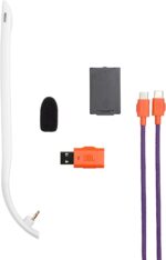 JBL, Fone de Ouvido Bluetooth, Quantum 650, Headset Gamer, Over Ear, Sem Fio, Cancelamento de Ruído - Branco - Imagem 5