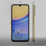 Smartphone Samsung Galaxy A15 5G 128GB - Verde Claro - Imagem 3