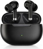 Fone de Ouvido Bluetooth 5.4 TWS Com Cancelamento de Ruído, IPX4 à Prova d’Água e Microfone – Ideal para Treino, Corrida e Trabalho (iOS/Android)