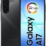 Celular Samsung Galaxy A17, 128GB, 4GB, 50MP Tela 6.7", IP54 - Preto