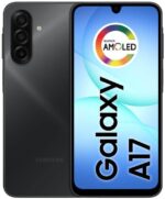Celular Samsung Galaxy A17, 128GB, 4GB, 50MP Tela 6.7", IP54 - Preto