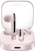 Xiaomi Redmi Buds 6 Active, Fones de Ouvido Sem Fio, Versão Global (Rosa) - Imagem 3