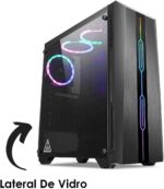 Computador Gamer Pc Completo Intel Core i5 8GB SSD 512GB Kit Gamer RGB Com Headset Monitor 20" Strong Tech - Imagem 3