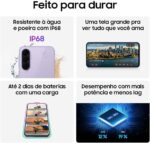 Celular Samsung Galaxy A37 5G, 256GB, 8GB, 50MP Tela 6.7" - Preto - Imagem 5