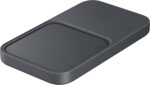 CARREGADOR SEM FIO RAPIDO PRETO 15W SAMSUNG DUO PAD