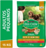 Purina Dog Chow Ração Adulto Raças Pequenas Frango e Arroz - 15kg para Todas Pequeno Adulto - Sabor Frango - Imagem 2