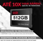 Computador Gamer Pc Completo Intel Core i5 8GB SSD 512GB Kit Gamer RGB Com Headset Monitor 20" Strong Tech - Imagem 9