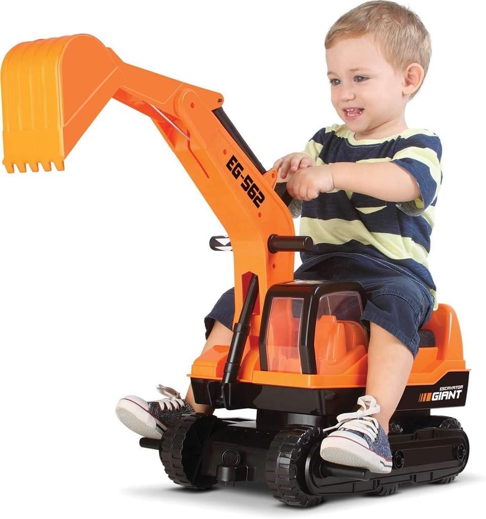 61SipK0vnoL._AC_SL1024_.jpg Trator Giant Escavator Até 50Kg, Roma, Multicor - Imagem 1