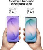 Celular Samsung Galaxy S26+ 5G, 512GB, 12GB RAM, Câmera Tripla de 50+12+10, Tela Grande de 6.7" - Branco - Imagem 6
