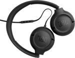 JBL Fones de ouvido intra-auriculares Tune 530 C, ajuste confortável, com microfone, som JBL de graves puros, predefinições de equalização, conectividade USB-C, design dobrável e cabo sem emaranhados - Imagem 6