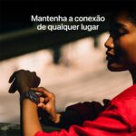 Apple Watch Series 11 GPS, Caixa em alumínio preto brilhante de 46 mm com Bracelete desportiva preta - M/G - Imagem 5