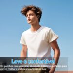 Fone de Ouvido Condução Ossea Bluetooth 5.3, Estéreo Hi-Fi, Longa Autonomia, Estojo com Display LED, Controle por Toque, Fone Esportivo Abertos com Clip para Corrida, Atividades ao ar livre - Imagem 7