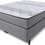 Cama Box Colchão Casal Firme Espuma D33 Antialérgico Certificado 138x188x51cm - BF Colchões