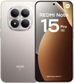 Smartphone Xiaomi Redmi Note 15 Pro 5G 512GB - 8GB Ram Titanuim | Tela AMOLED 6,83" 120Hz, câmera 200MP OIS, bateria 6580mAh, IP69K
