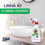A7, Eliminador de odores, Fungicida, Bactericida & Acaricida, 330 ml, Branco - Imagem 3