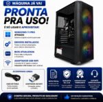 Pc Gamer Amd Ryzen 5 5600GT, Radeon™ Graphics Vega 7, 16gb Ram, Nvme 500gb, Gabinete Rgb 3 fans - Imagem 3