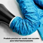 Capa De Secagem Rapida Animais Petshop Saco Para Secador Pelos Cachorro Petshop Pet L - Imagem 2