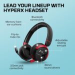 Headset Sem fio Kids HyperX Cloud Mini- Bluetooth com Bateria de até 25 Horas, Áudio até 85 dB Microfone Dobrável com Função Girar para Silenciar, Drivers de 30 mm, Preto (7G8F1AA) - Imagem 8