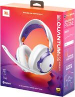 JBL, Fone de Ouvido Bluetooth, Quantum 650, Headset Gamer, Over Ear, Sem Fio, Cancelamento de Ruído - Branco - Imagem 6