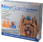 NexGard Antipulgas e Carrapatos para Cães de 2 a 4kg - 3 tabletes - Imagem 2