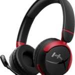 Headset Sem fio Kids HyperX Cloud Mini- Bluetooth com Bateria de até 25 Horas, Áudio até 85 dB Microfone Dobrável com Função Girar para Silenciar, Drivers de 30 mm, Preto (7G8F1AA)
