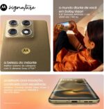 Smartphone Motorola Signature 5G - 512GB 24GB (12GB RAM + 12GB RAM Boost), 3 cameras 50MP Sony Lytia e Zoom 100x, Tela 1.5K extreme Amoled 165hz - Preto - Imagem 9