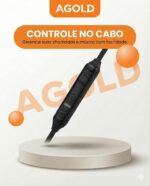 Fone de Ouvido Cabo Tipo C, Fone Com Entrada USB-C, Fone de Ouvido com Fio USB-C In-Ear com Microfone e Controle de Volume para Notebook, Computador e Celular, Ideal para Trabalho e Reuniões - Imagem 4