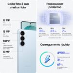 Celular Samsung Galaxy S26+ 5G, 512GB, 12GB RAM, Câmera Tripla de 50+12+10, Tela Grande de 6.7" - Branco - Imagem 4