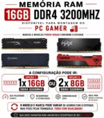 Pc Gamer Amd Ryzen 5 5600GT, Radeon™ Graphics Vega 7, 16gb Ram, Nvme 500gb, Gabinete Rgb 3 fans - Imagem 5